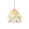 Petite suspension Origami Moth Jaune pâle